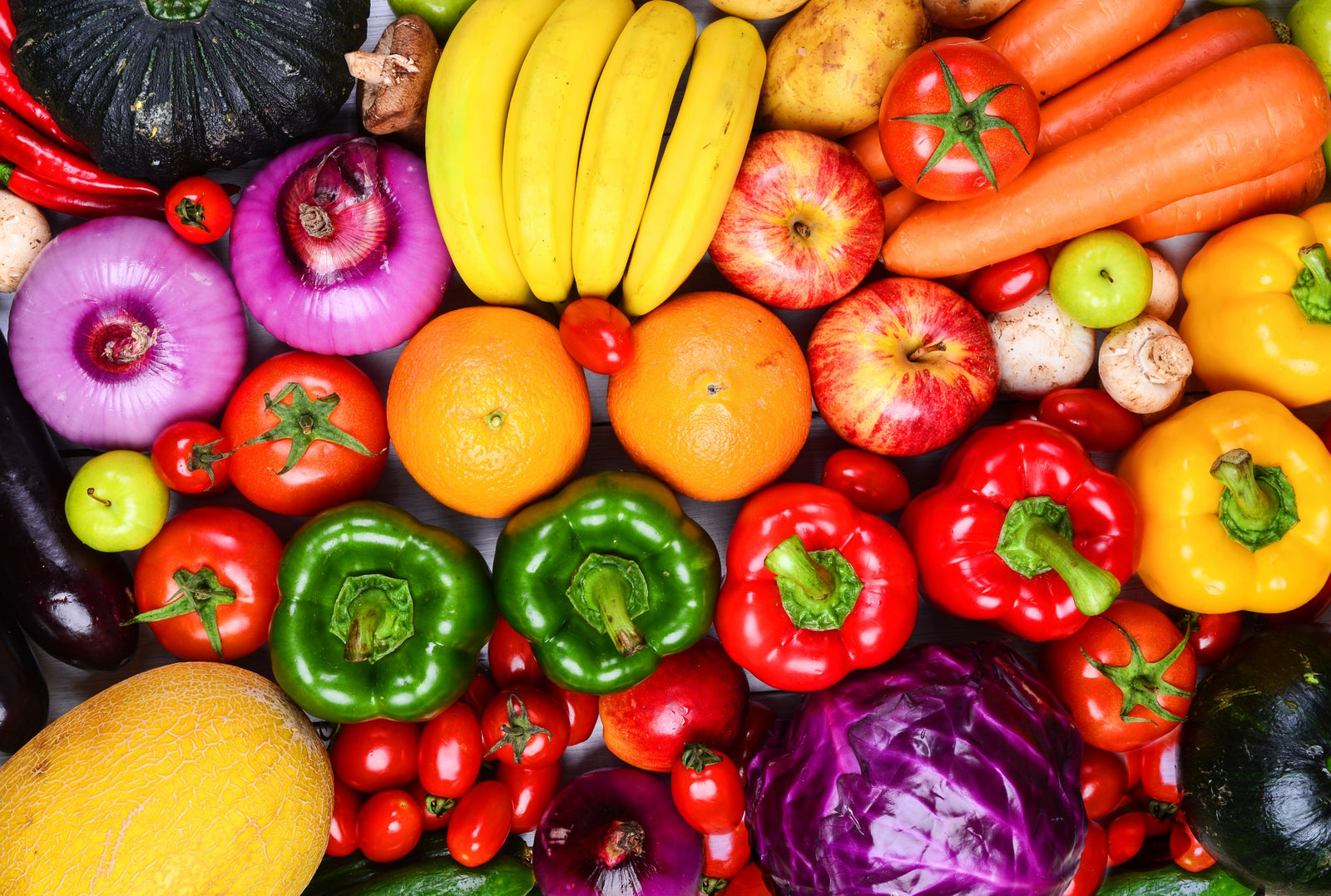 Cajón de frutas y verduras de temporada de Frutiferia