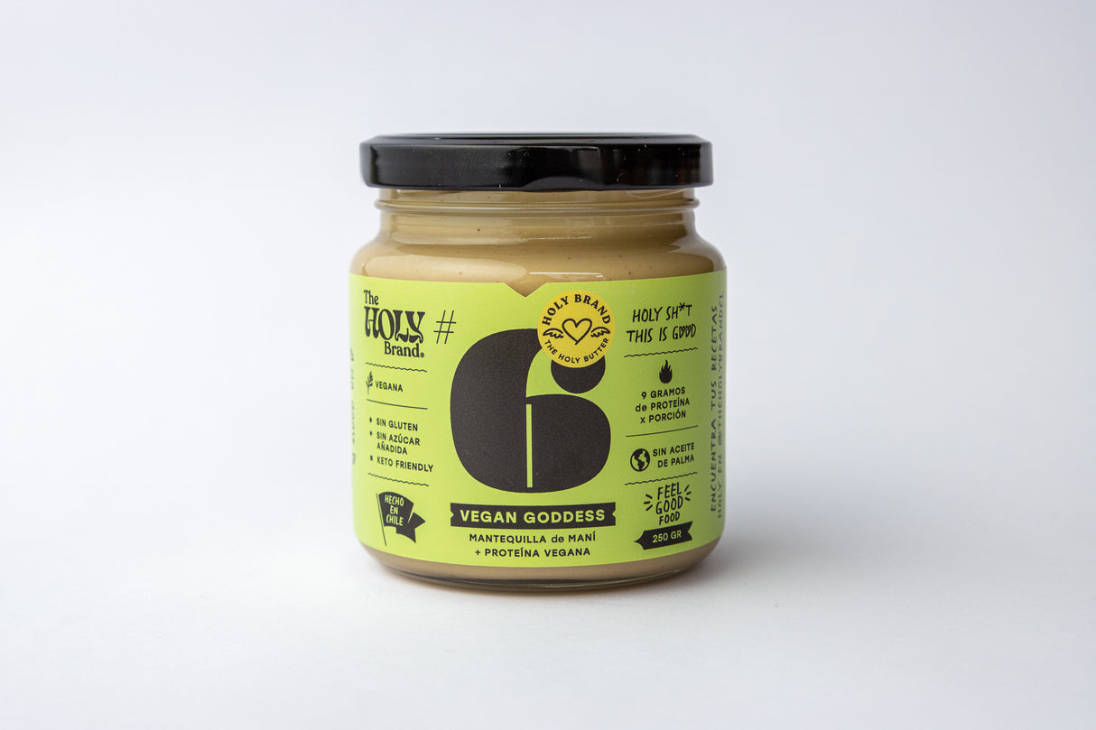 Vegan Goddess - Maní con proteína vegana