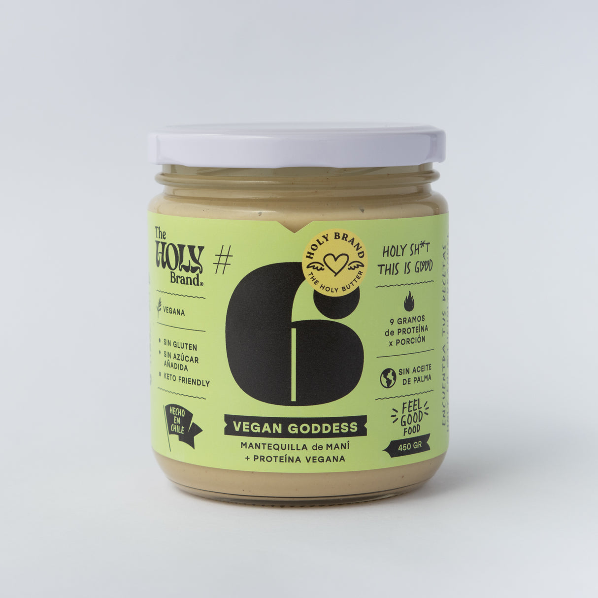 Vegan Goddess - Maní con proteína vegana