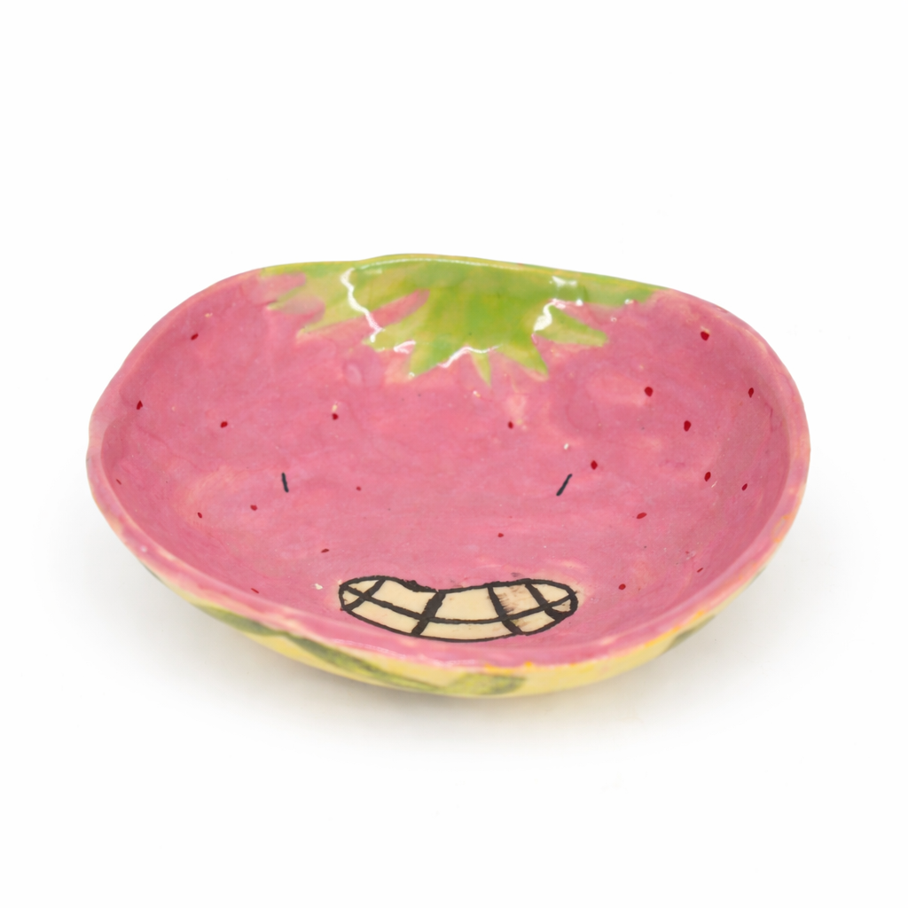 Bowl Frutilla - Cerámica Artesanal | Taller Zarzamora x Frutiferia