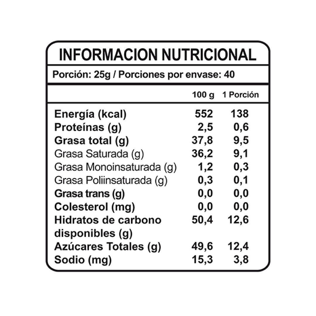 Chocolate para derretir (100 gr)
