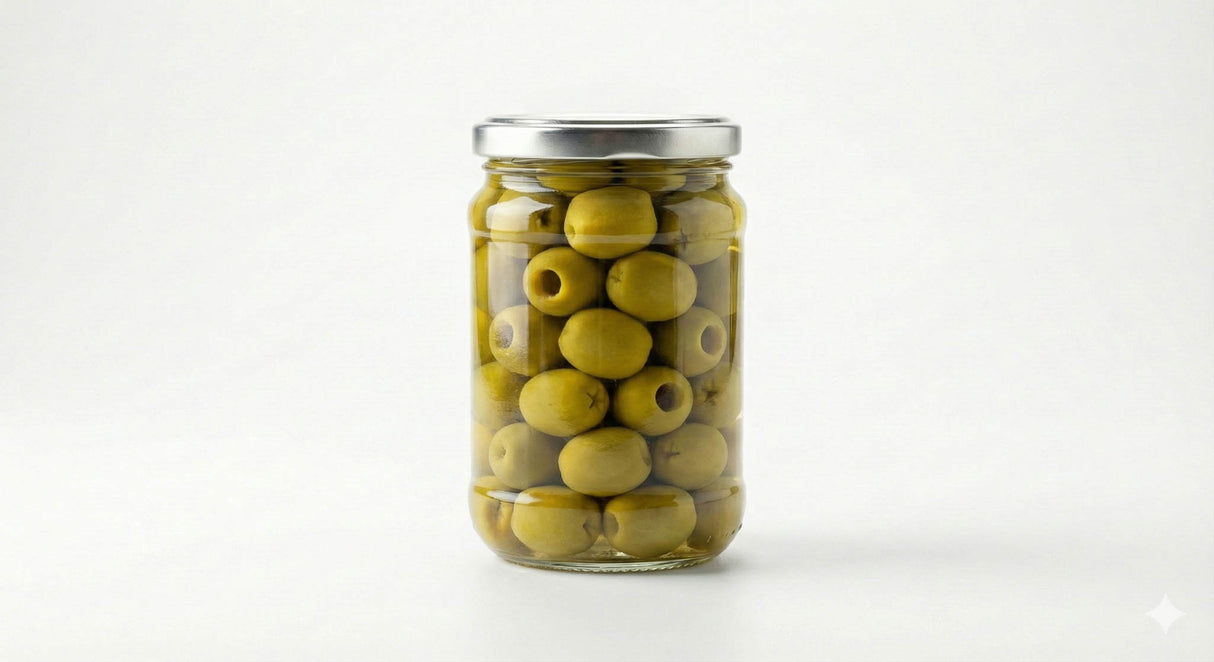Aceituna Sevillana Descorazada (Frasco 225 gr)