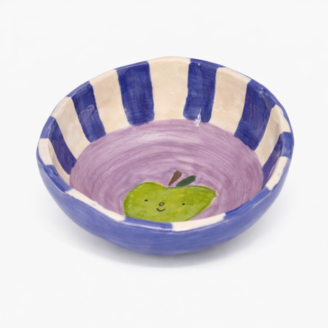 Bowl Manzana - Cerámica Artesanal | Taller Zarzamora x Frutiferia