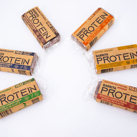 Pack Barra de Proteína Vegana Mix Sabores (6 u)