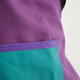 Delantal Morado & Turquesa | Pikka Diseños x Frutiferia